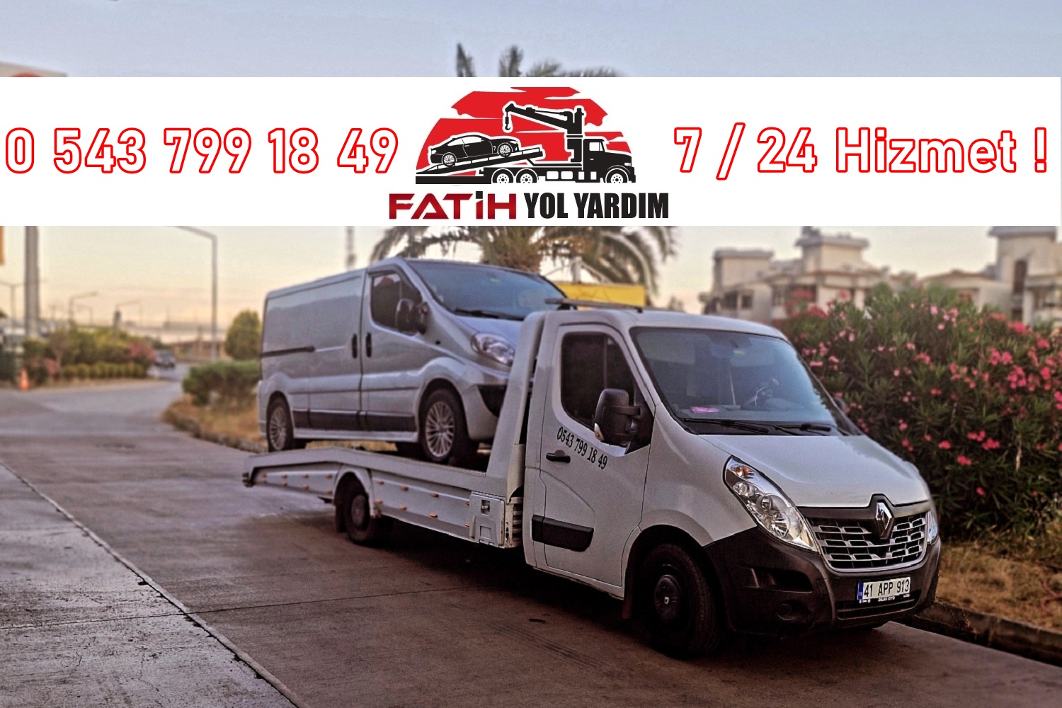 Kandıra En Yakın Oto Çekici-0 543 799 18 49-FATİH YOL YARDIM-Kandıra Çekici-Kandıra En Yakın Çekici